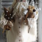 Primitive Santa sewing pattern 23 inches tall