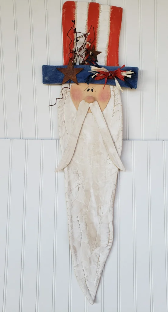 Americana Sam sewing pattern 37 inch door greete